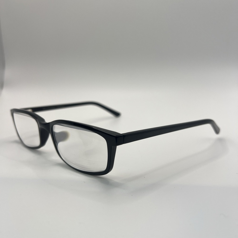 Rochester 145Mm Shiny Black Rectangle Eyeglasses Frames 50-20-145